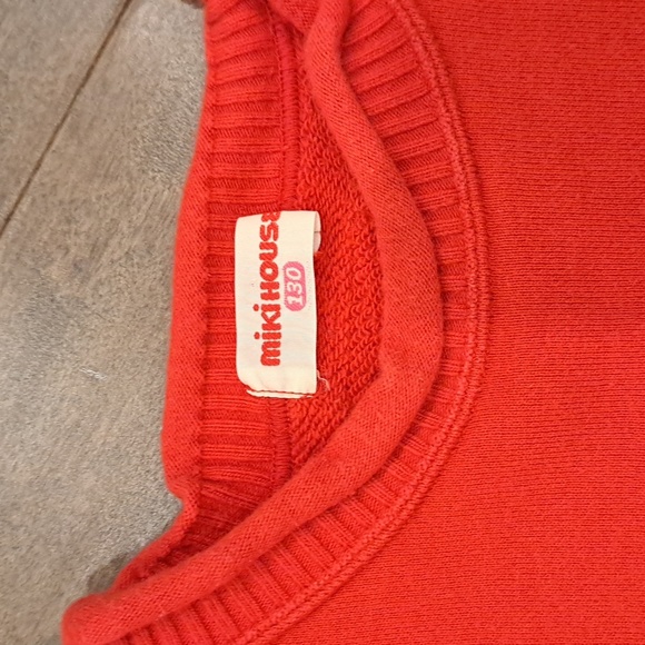 New Mikihouse Red Sweatshirt - Picture 2 of 2